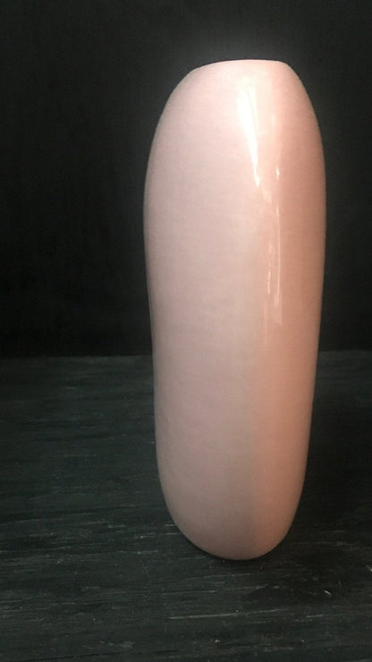 Vintage Modernist Retro Thin Pink Vase