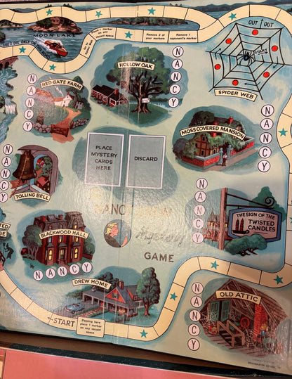 Vintage Nancy Drew Board Game