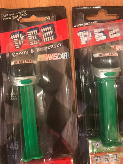 Vintage NASCAR Helmets Pez Dispensers