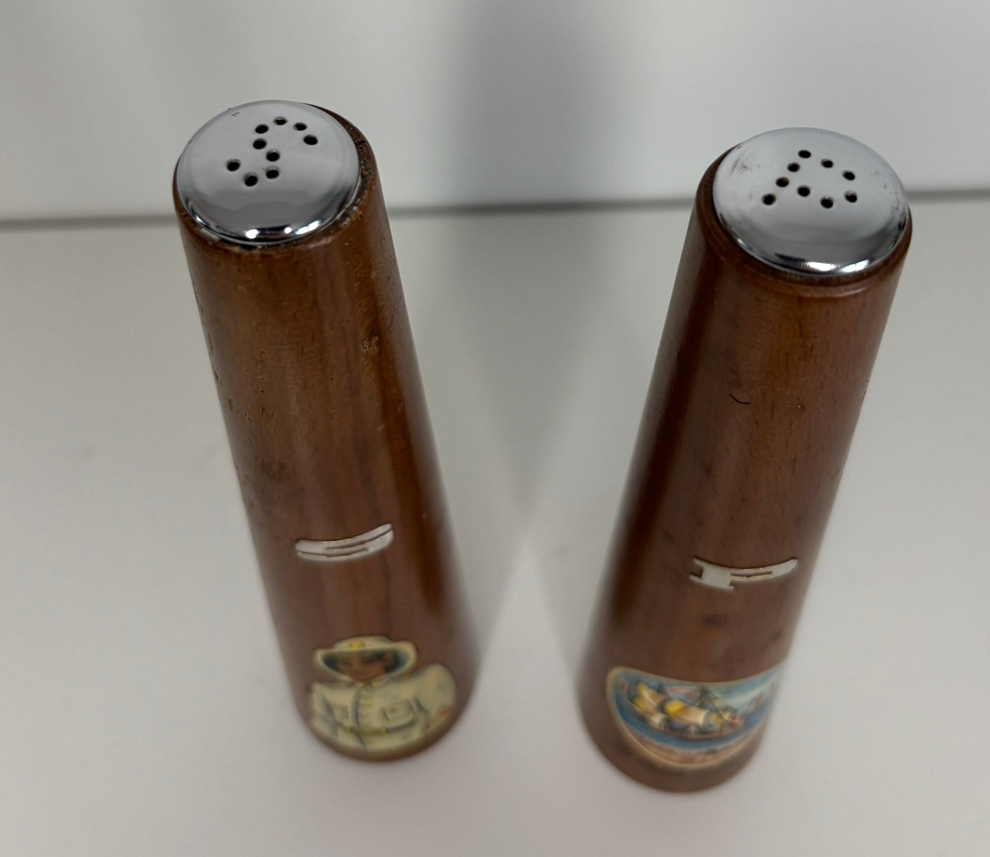 Vintage Bahamas Salt and Pepper Shakers
