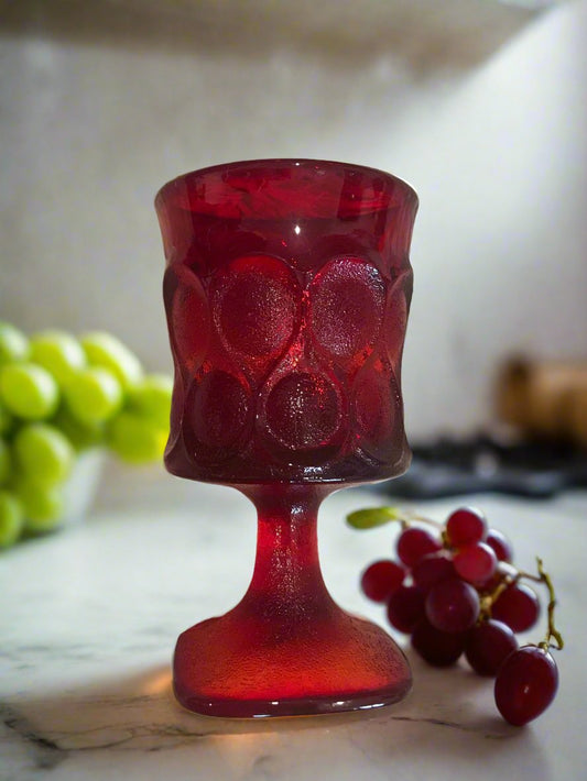 Vintage Noritake Spotlight Red Wine Goblet
