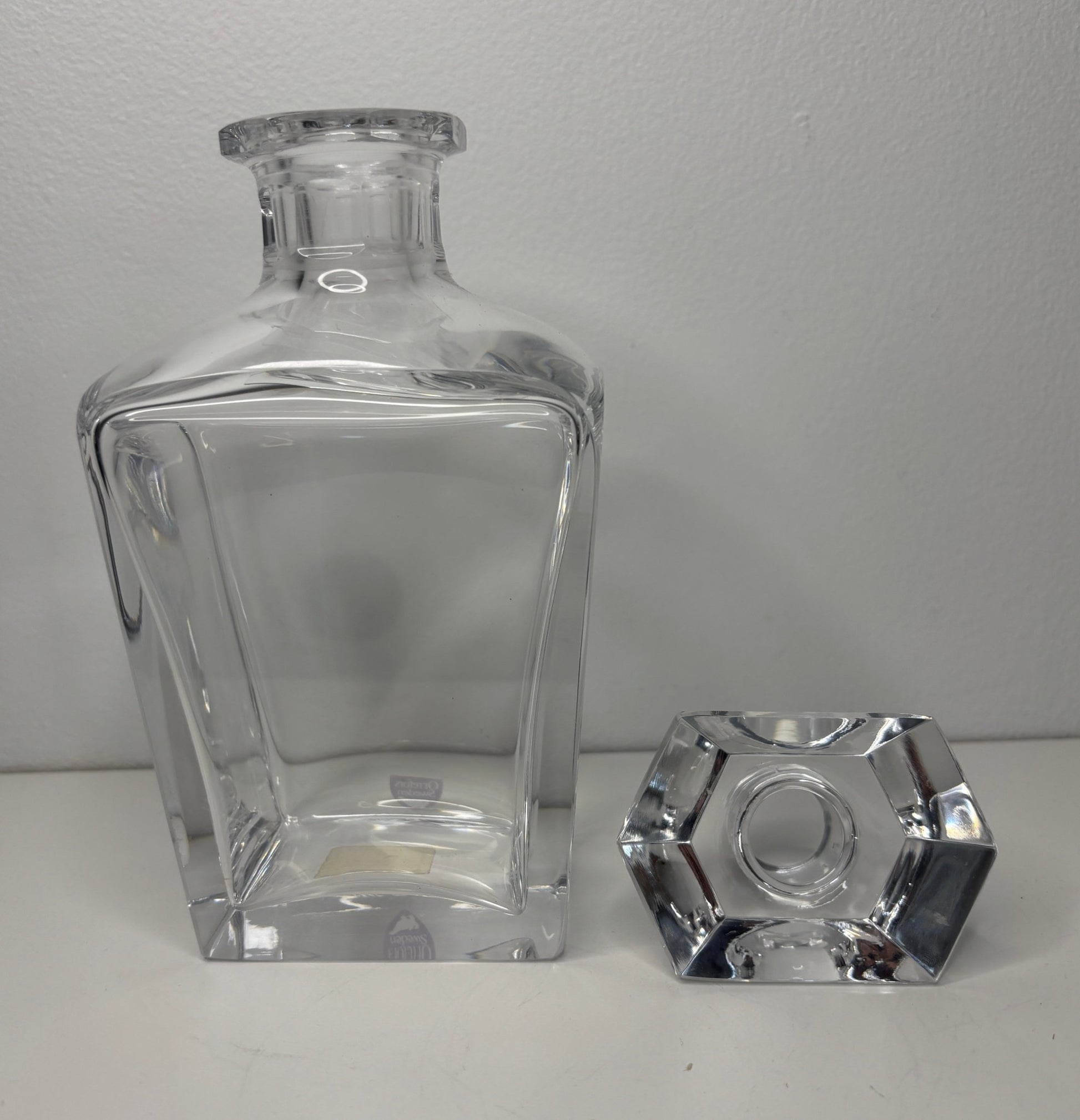 Vintage Orrefors Crystal Decanter - HLJ at HomeVintage Orrefors Crystal DecanterCrystalOrrefors