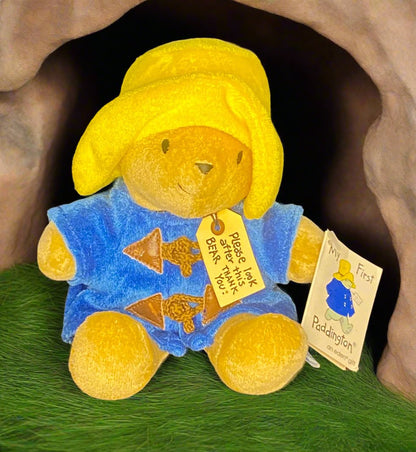 Vintage Paddington Bear Stuffed Animal Plush Toy
