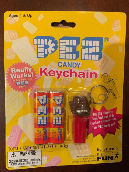 Vintage Pez gorilla Keychain