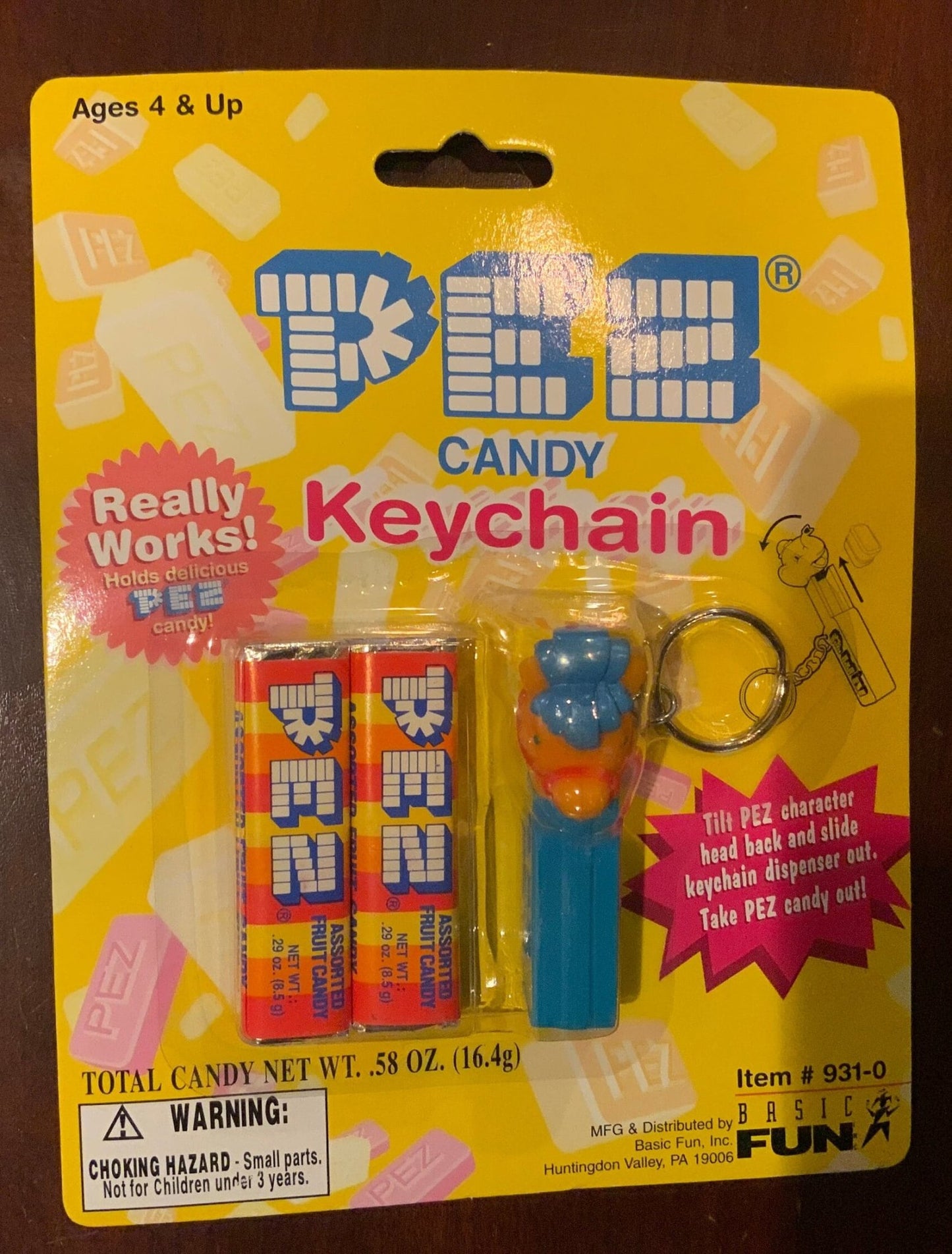 Vintage Pez Keychains New on Cards lot of 6 - HLJ at HomeVintage Pez Keychains New on Cards lot of 6Pez DispenserPez