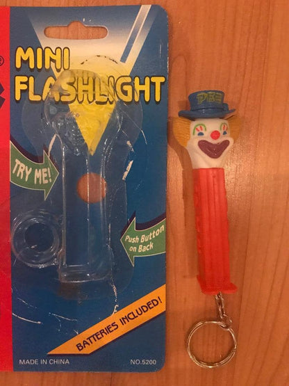 Vintage Pez Mini Flashlights New