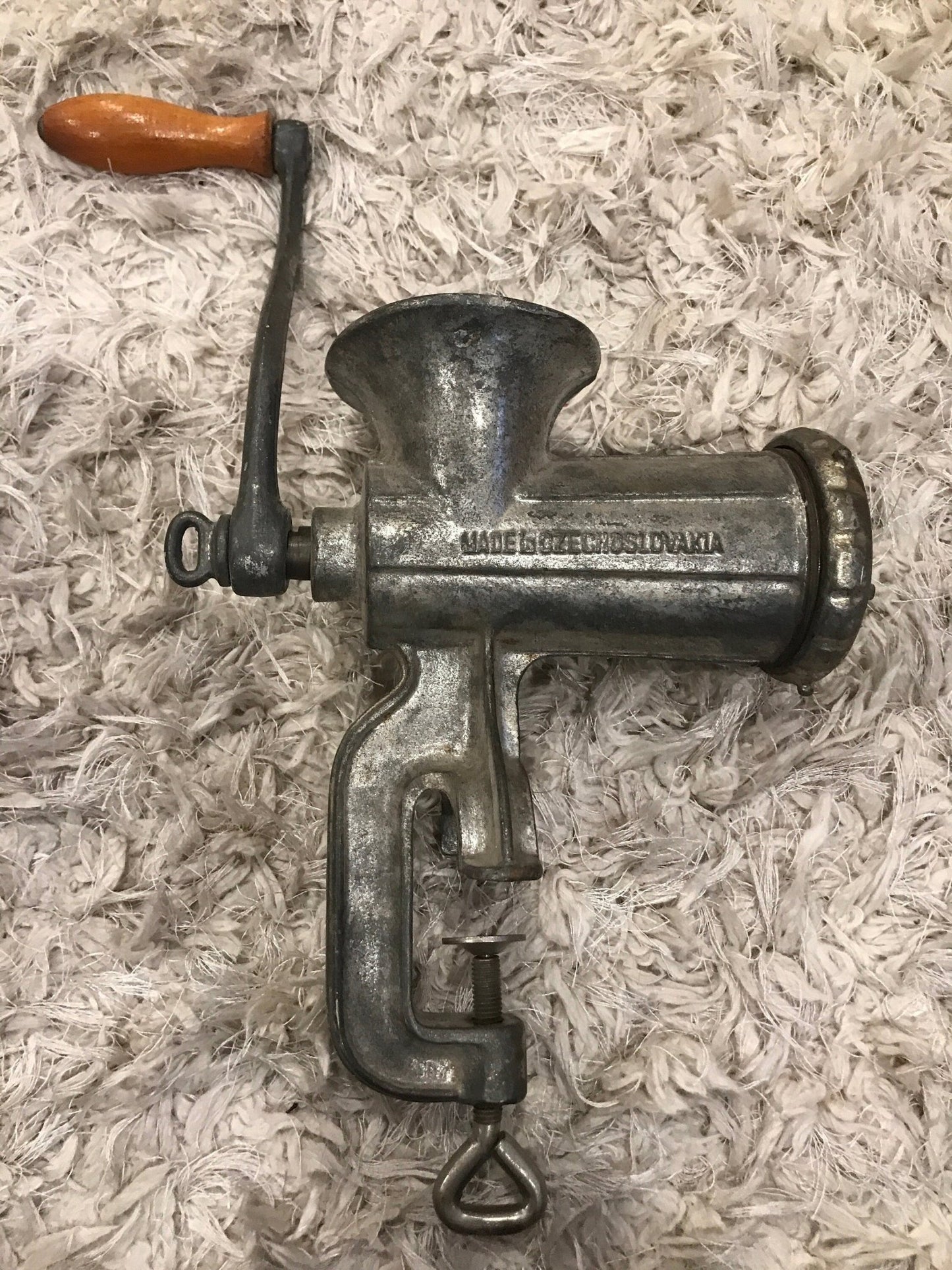 Vintage Porkert Solid Steel Meat Grinder