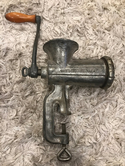 Vintage Porkert Solid Steel Meat Grinder