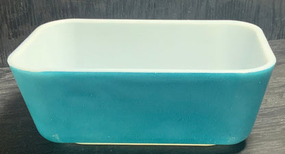 Vintage Pyrex Blue Fridgie Dish