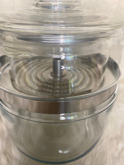 Vintage Pyrex Flameware Glass Coffee Pot
