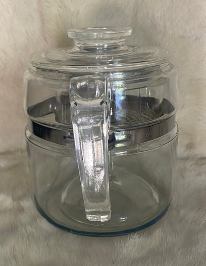 Vintage Pyrex Glass Coffee Pot