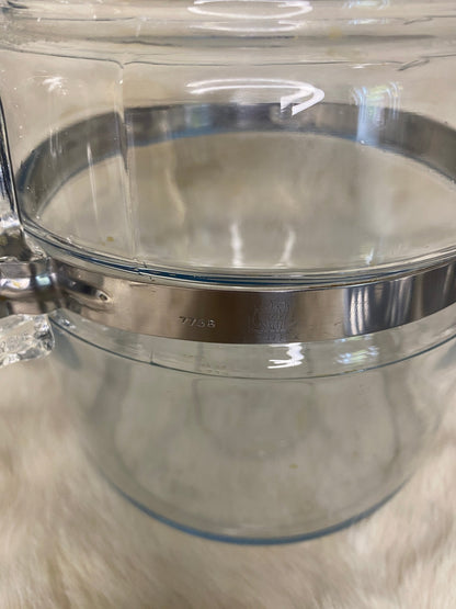 Vintage Pyrex Flameware 7756 6 Cup Glass Coffee Pot