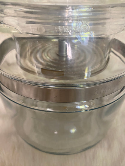 Vintage Pyrex Flameware 7756 6 Cup Glass Coffee Pot