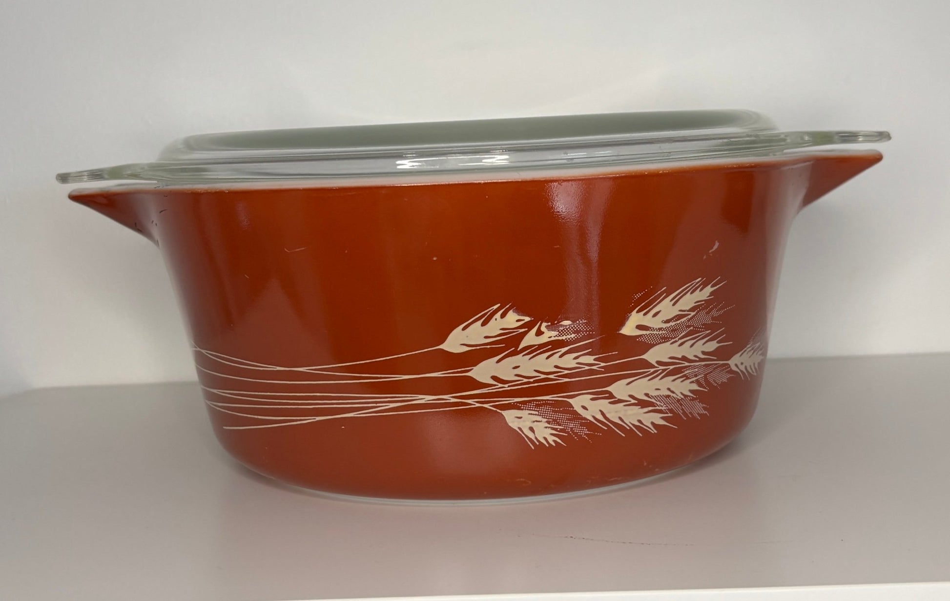 Vintage Pyrex Woodland Casserole Dish