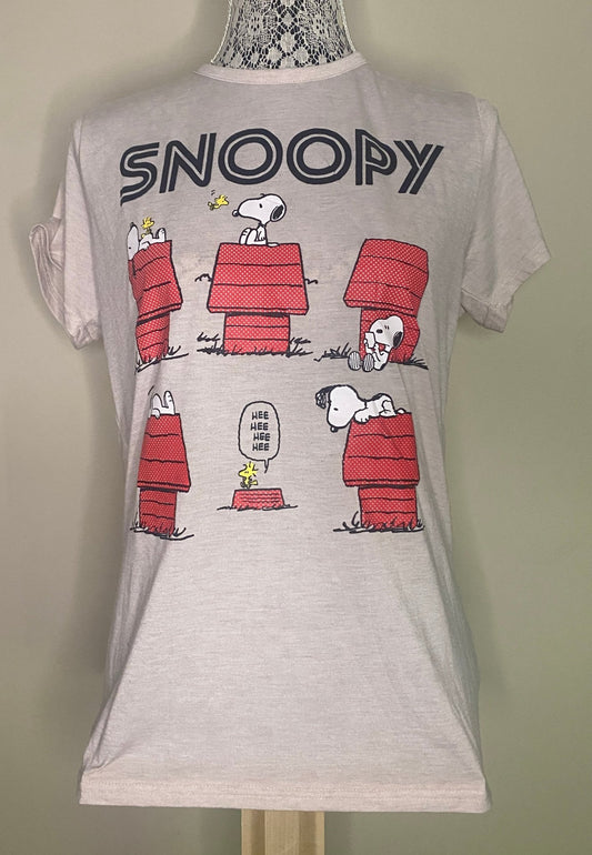 Vintage Retro Snoopy Woodstock Women’s Large T Shirt