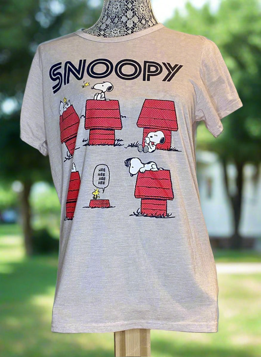 Vintage Retro Snoopy Woodstock T Shirt