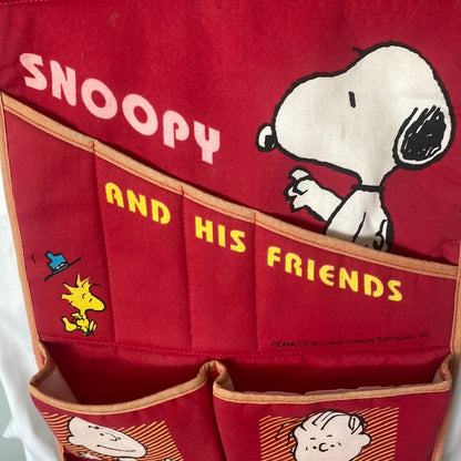 Vintage Snoopy Shoe Caddy