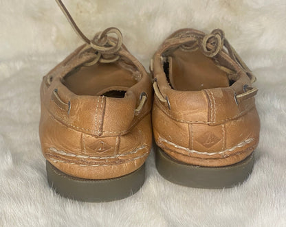 Vintage Sperry Top Sider Women’s Brown Loafers Boat Shoes