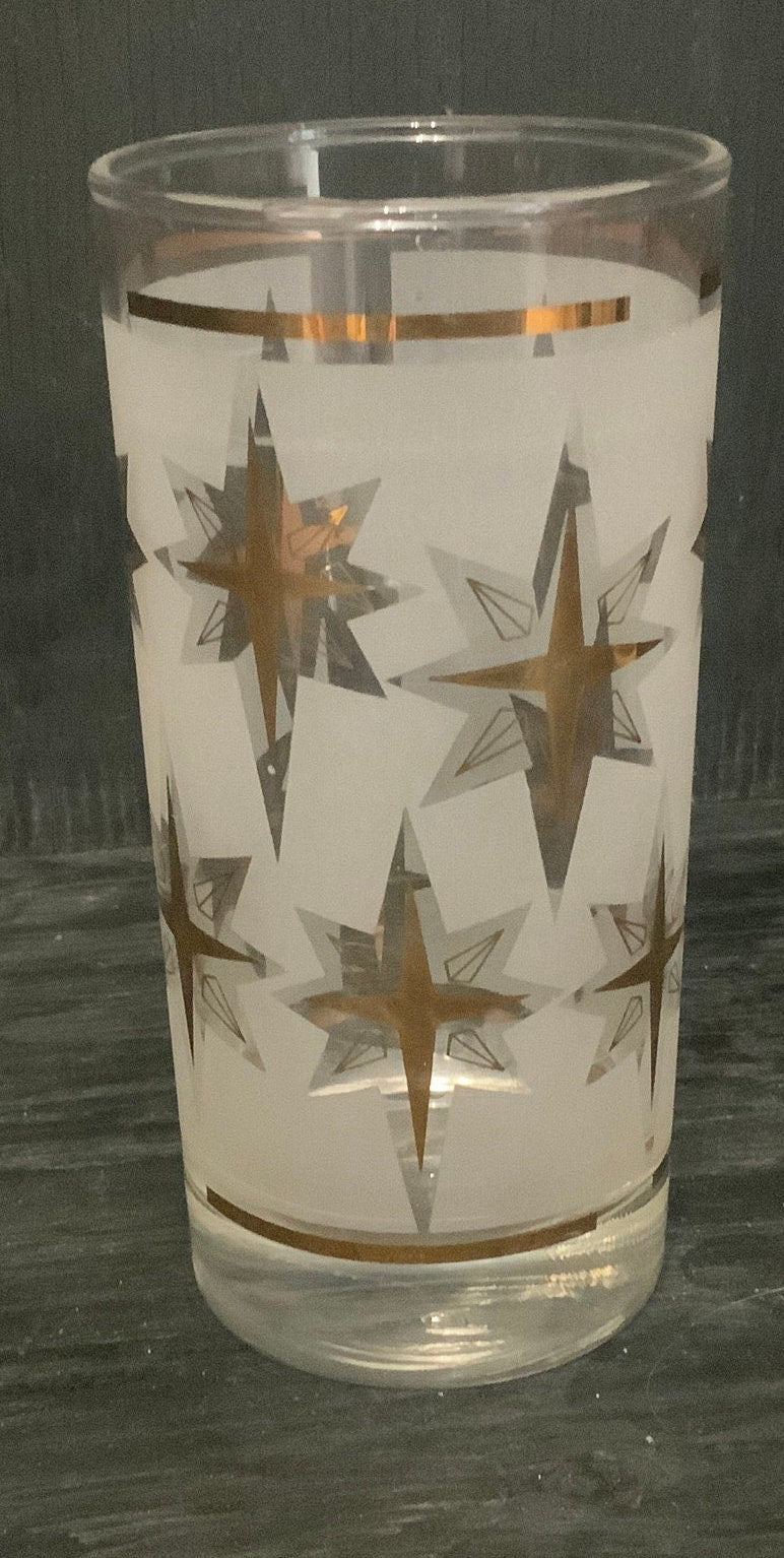 Vintage Starburst Atomic Age Tumbler Glass - HLJ at HomeVintage Starburst Atomic Age Tumbler GlassAtomic AgeHLJ at Home