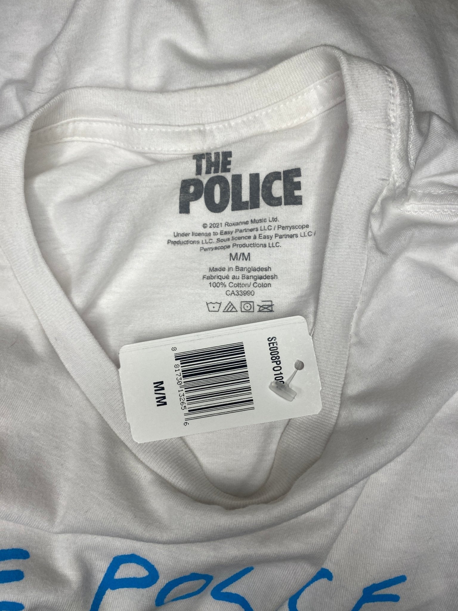 Vintage The Police tour T Shirt