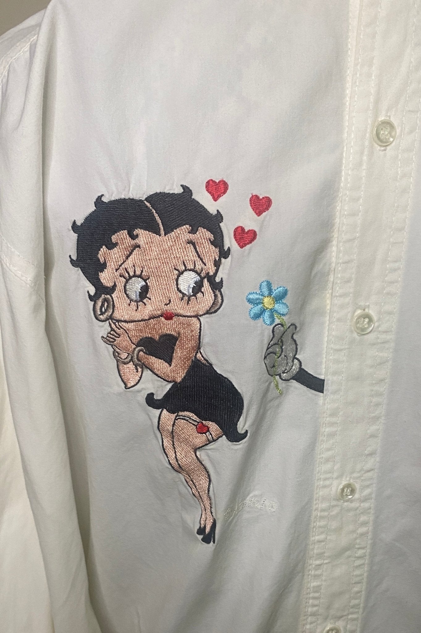 Vintage Too Cute Betty Boop Long Sleeve Shirt Adult Small - HLJ at HomeVintage Too Cute Betty Boop Long Sleeve Shirt Adult SmallLong SleeveToo Cute