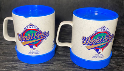 Vintage Toronto Blue Jays Championship Travel Mugs