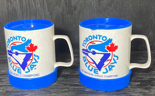 Vintage Toronto Blue Jays Championship Travel Mugs