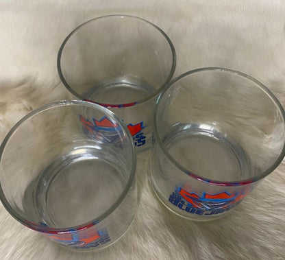 Vintage Toronto Blue Jays Old Fashioned Rock Glasses Set