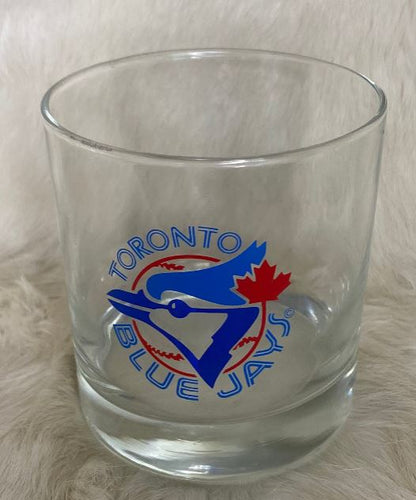 Vintage Toronto Blue Jays logo Rock Glass