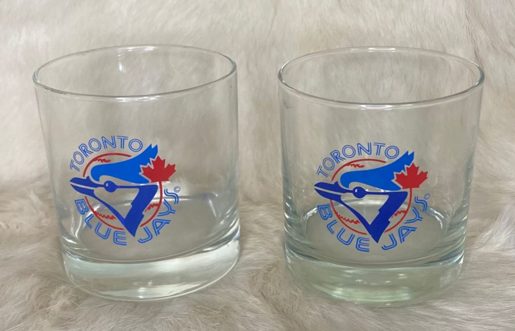 Vintage Toronto Blue Jays Rock Glasses