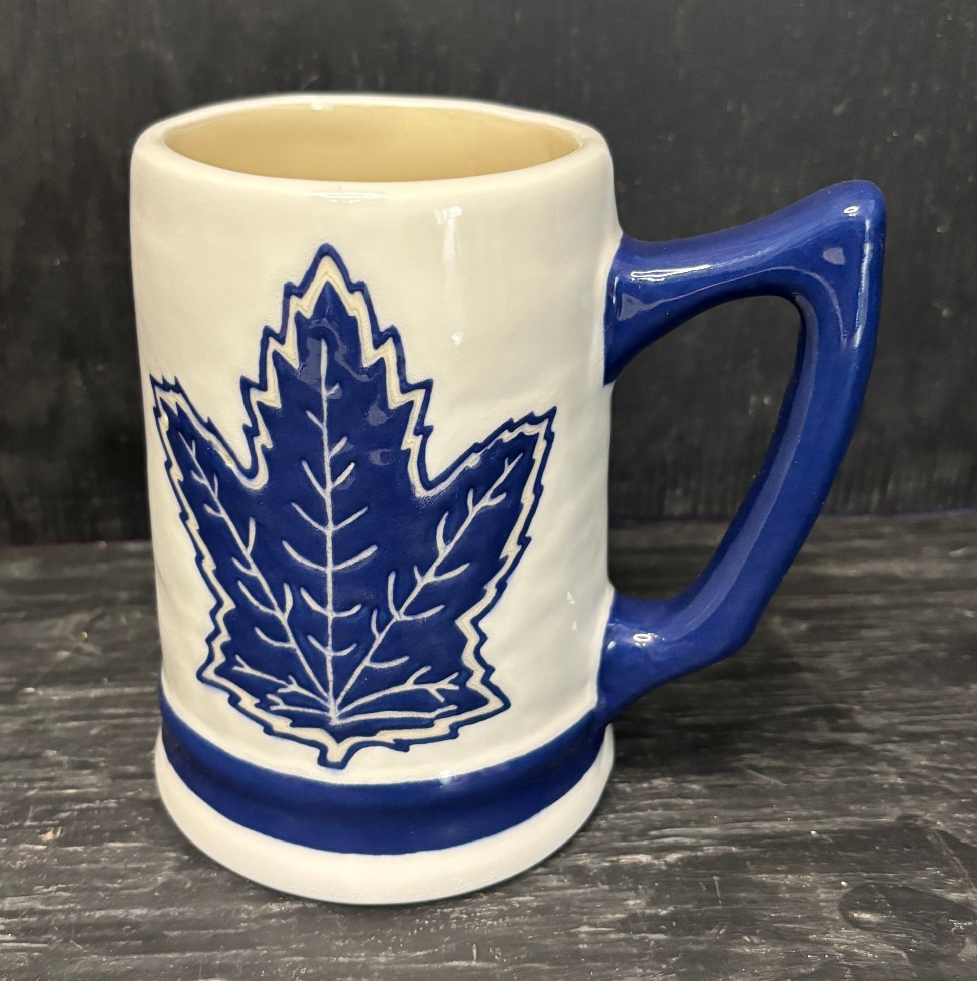 Vintage Toronto Maple Leafs Beer Glass