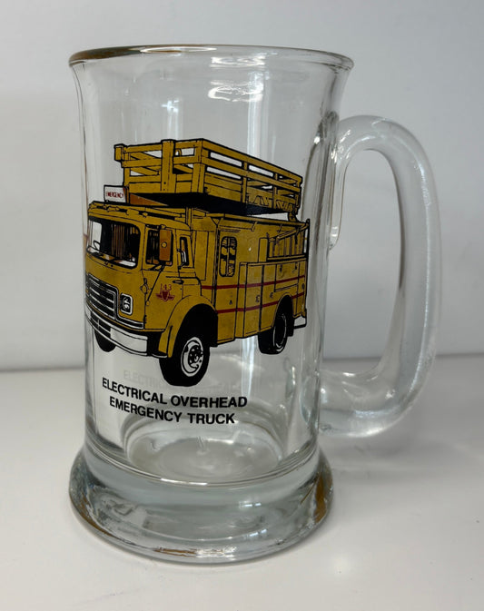 Vintage Toronto Transit Commission Electrical Overhead Emergency Truck Beer Stein