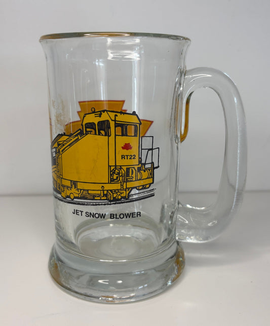 Vintage Toronto Transit Commission RT22 Jet Snow Blower Beer Stein