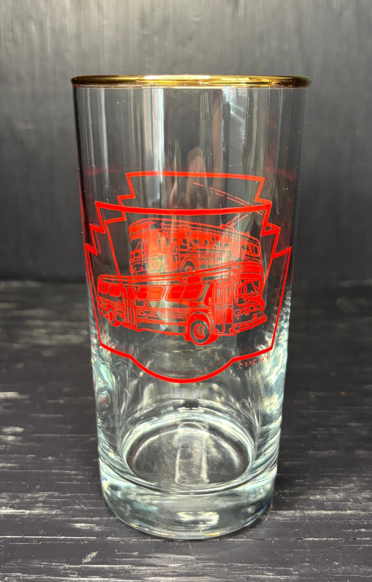 Vintage Toronto Transit Commission TTC Bus Drink Glass
