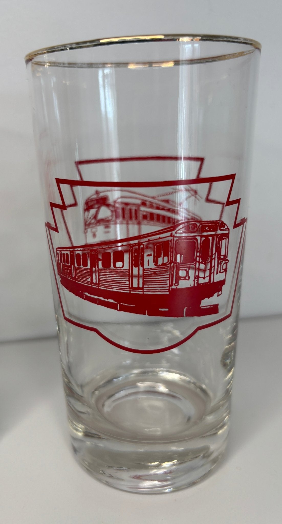 Vintage Toronto Transit Commission TTC Vehicle Drink Glasses