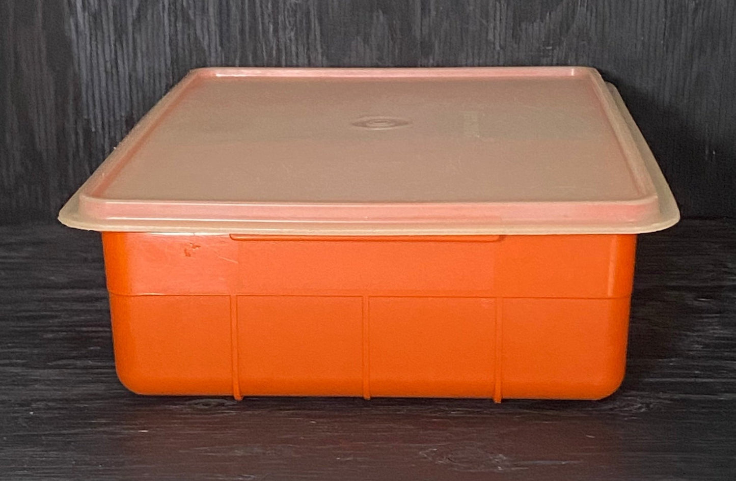 Vintage Tupperware Orange Organizer
