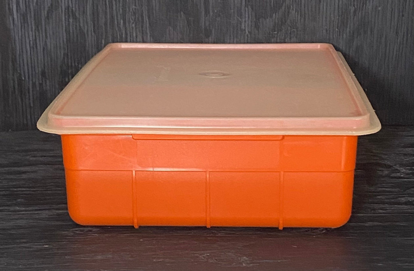 Vintage Tupperware Orange Organizer
