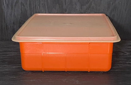 Vintage Tupperware Orange Organizer