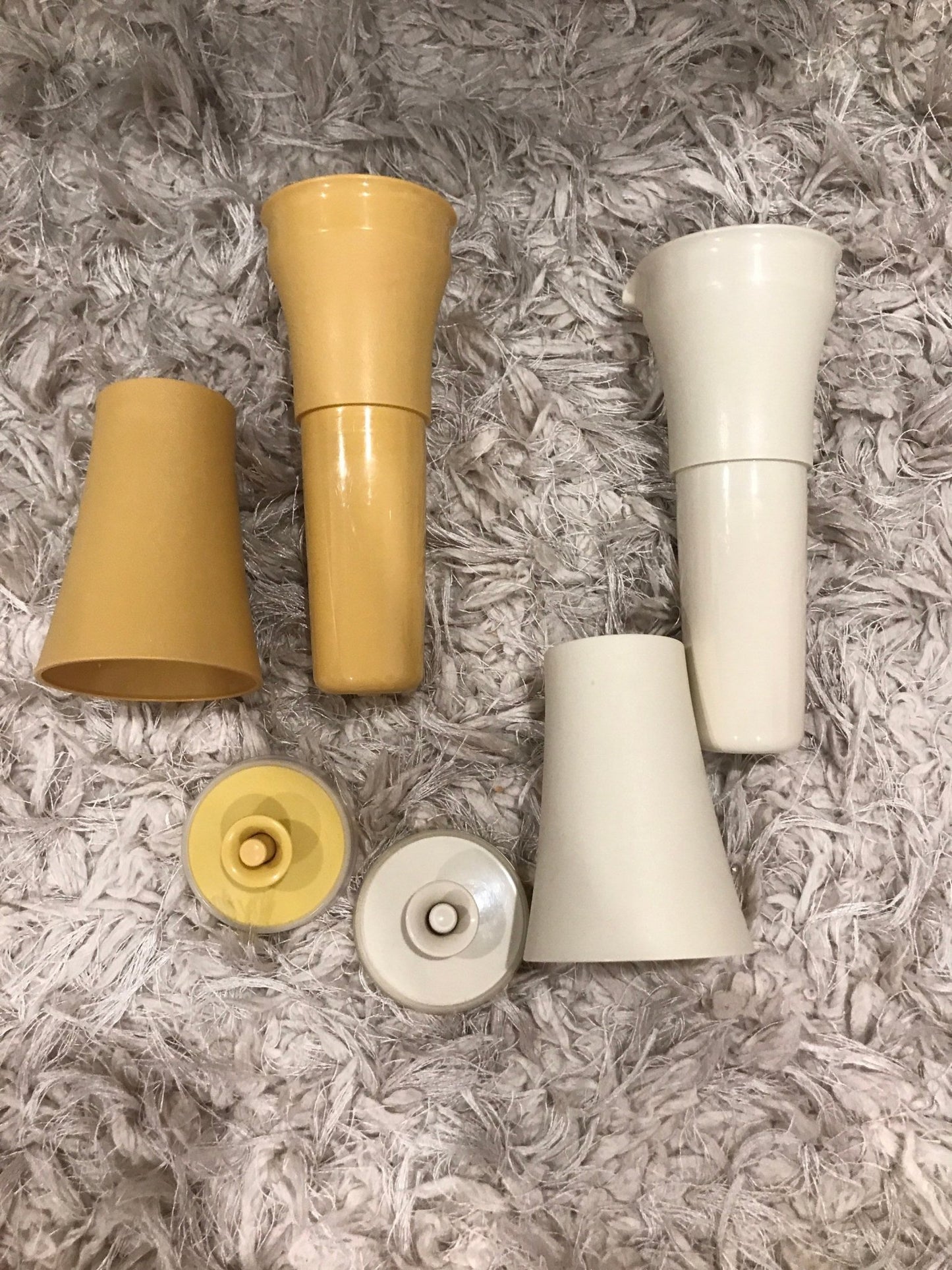 Vintage Tupperware Salad Dressing Cruets - HLJ at HomeVintage Tupperware Salad Dressing CruetsCruetsTupperware