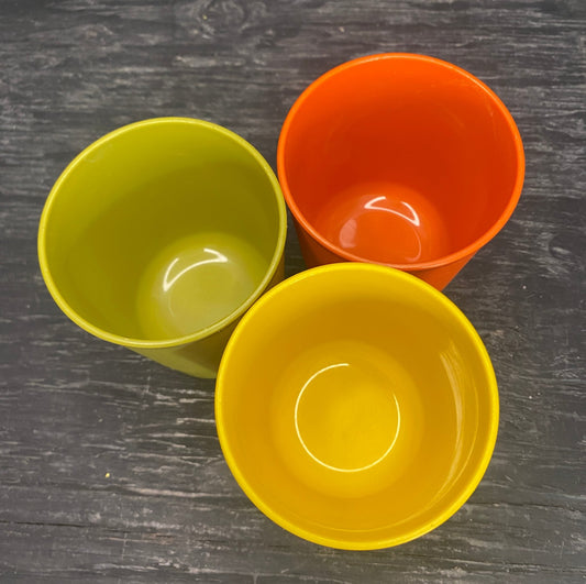 Vintage Tupperware Stackable Tumblers