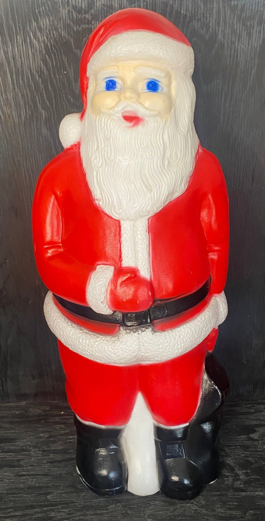 Vintage Union Products Plastic Blow Mold Santa Claus
