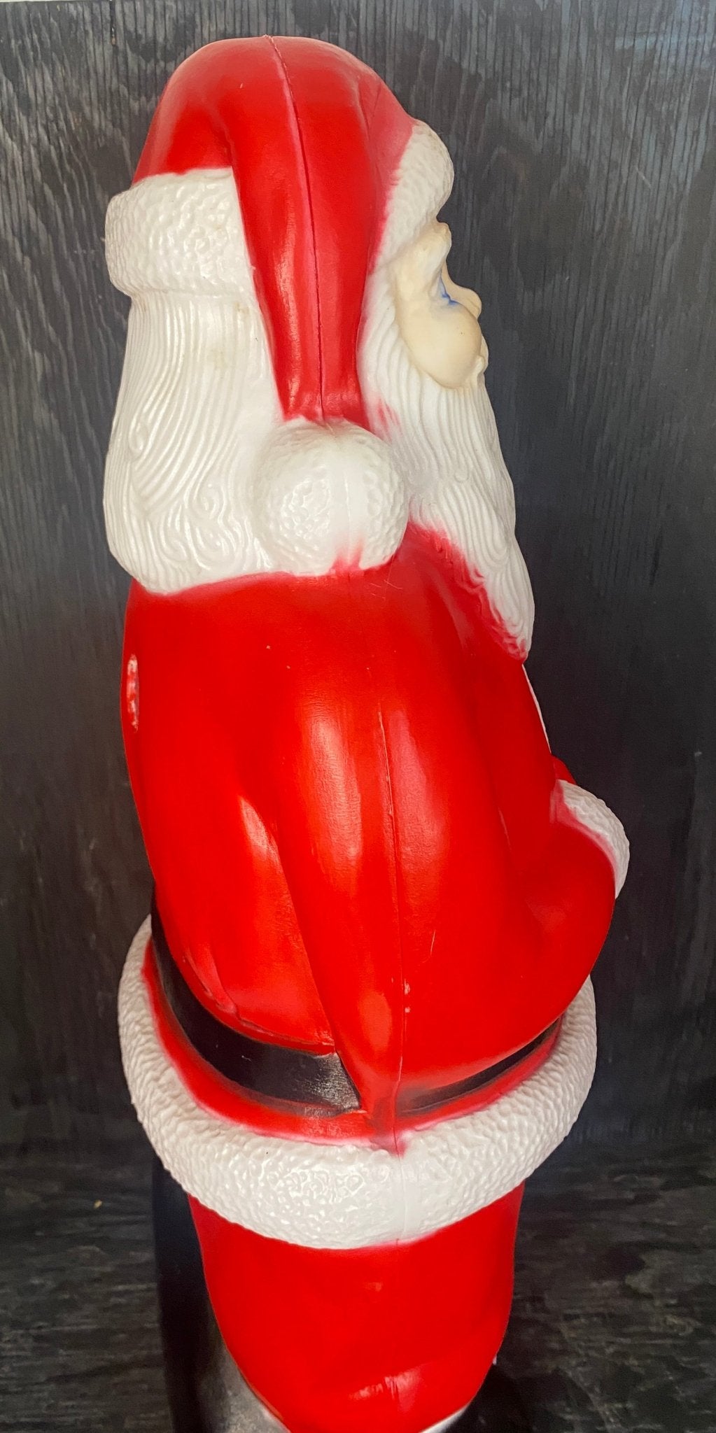 Vintage Union Products Plastic Blow Mold Santa Claus
