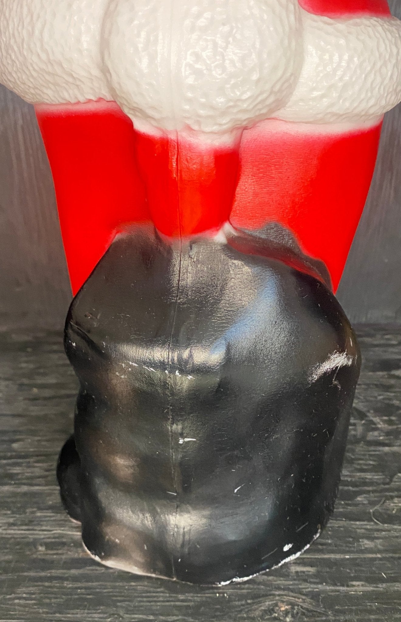 Vintage Union Products Plastic Christmas Blow Mold Santa Claus