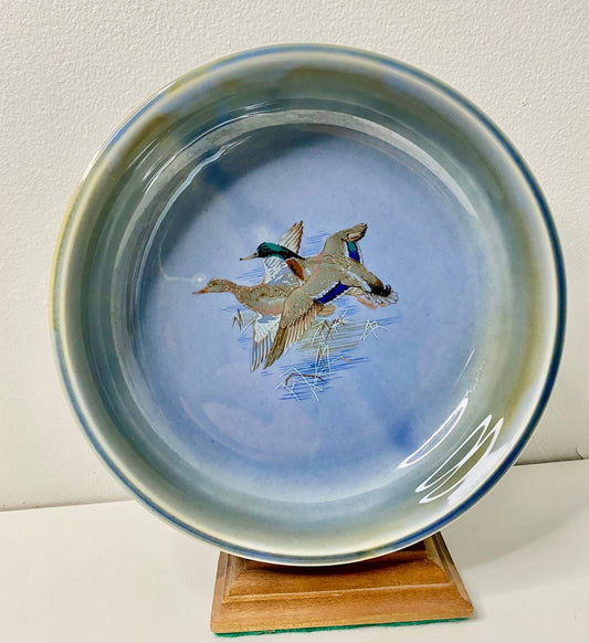 Wade Company Vintage Irish Pottery Decorative Duck Bowl