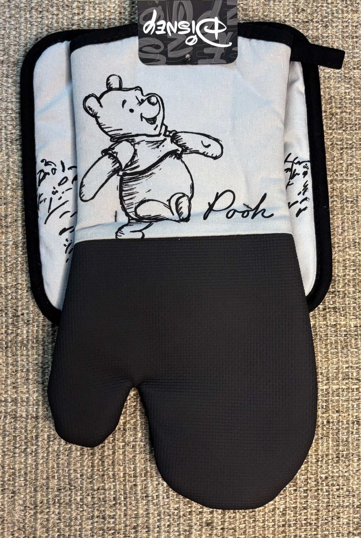 Winnie The Pooh Oven Mitt and Pot Holder