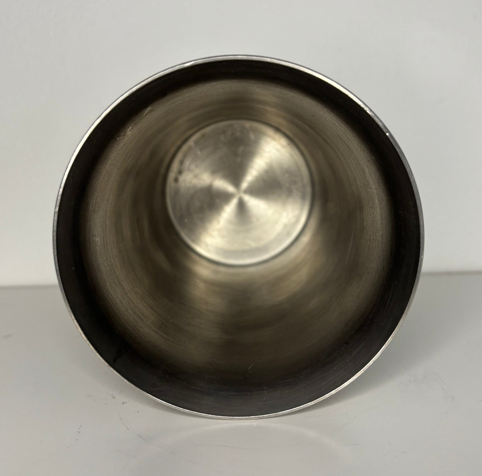 Woodland Hunt Theme Vintage Pewter Cup EPU 2.11 Europe