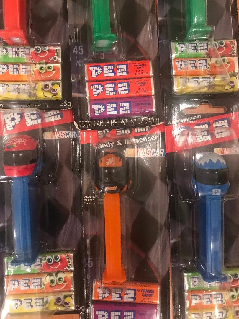 NASCAR Helmets Pez