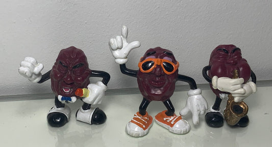 California Raisin figurines toys