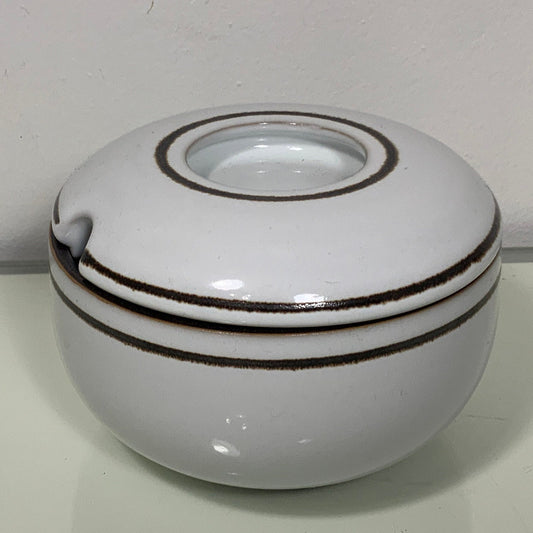 Denby Vanilla Sugar Bowl with Lid