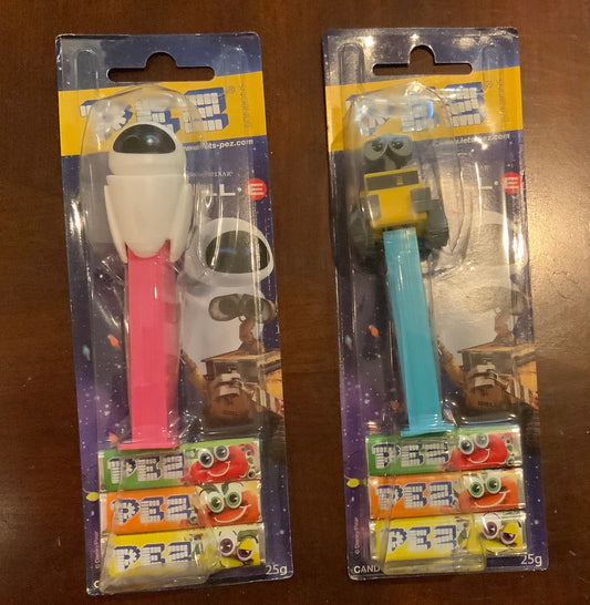 Disney Pixar Wall-E Pez Dispensers